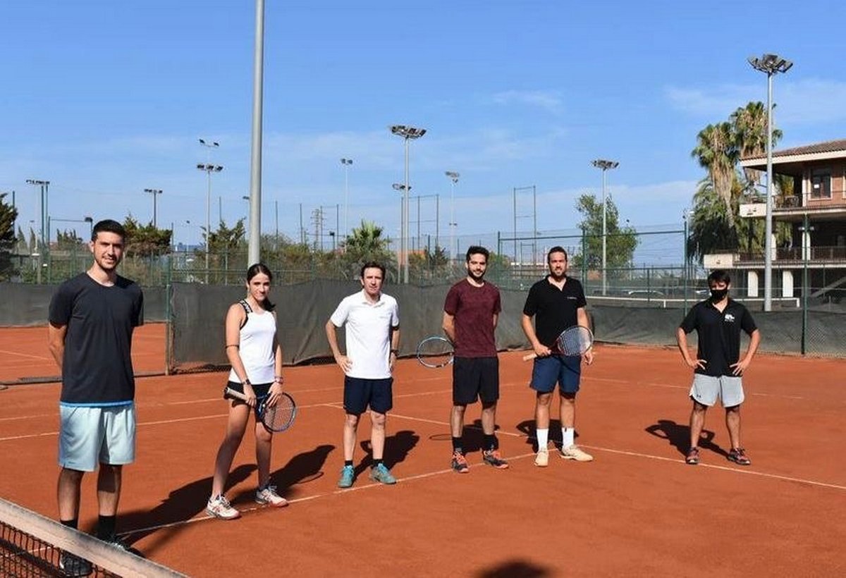 A given day in the GM Racket Sports Tennis Academy